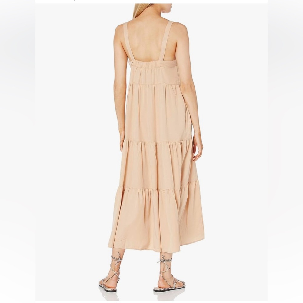 The Drop Britt Tiered Maxi Tent Dress Ginger - Picture 2 of 5